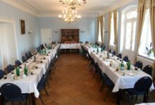 Schloss Pütnitz Großer Saal für Feierlichkeiten im Schloss