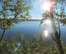 View of  Saaler Bodden