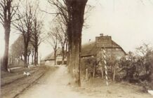 The Pütnitzer Straße from Damgarten 1920